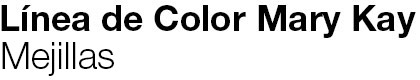 Línea de Color Mary Kay