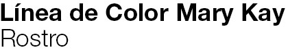 Línea de Color Mary Kay